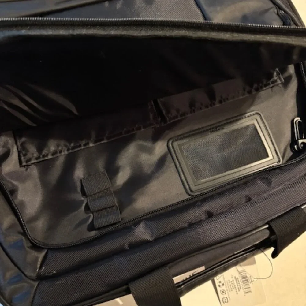 Targus Black Laptop, Notebook, Bag Double Handles, Detachable Shoulder Strap NEW